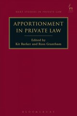Apportionment in Private Law цена и информация | Книги по экономике | pigu.lt