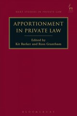 Apportionment in Private Law kaina ir informacija | Ekonomikos knygos | pigu.lt