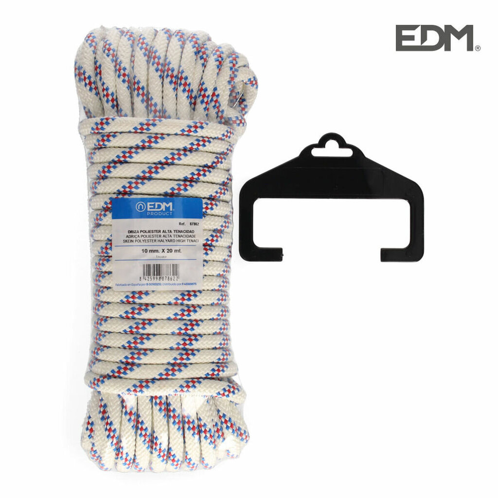 EDM pinta skalbinių virvė, 20 m цена и информация | Skalbinių džiovyklos ir aksesuarai | pigu.lt