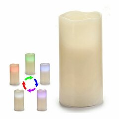 Вуаль LED Кремовый Пластик воск (7,5 x 14,8 x 7,5 cm) (6 штук) цена и информация | Подсвечники, свечи | pigu.lt