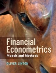 Financial Econometrics: Models and Methods kaina ir informacija | Ekonomikos knygos | pigu.lt