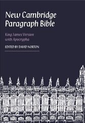 New Cambridge Paragraph Bible with Apocrypha, Black Calfskin Leather, KJ595:TA Black Calfskin: Personal size kaina ir informacija | Dvasinės knygos | pigu.lt