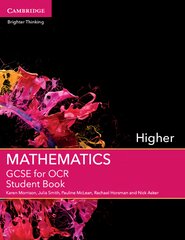 GCSE Mathematics for OCR Higher Student Book, Higher, GCSE Mathematics for OCR Higher Student Book kaina ir informacija | Knygos paaugliams ir jaunimui | pigu.lt