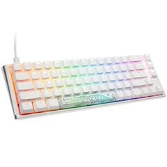 Игровая клавиатура Ducky ONE 3 Classic Pure White SF 65% RGB Hot-Swap, US, MX Clear Switch цена и информация | Клавиатуры | pigu.lt