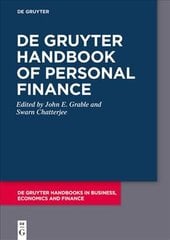 De Gruyter Handbook of Personal Finance kaina ir informacija | Ekonomikos knygos | pigu.lt