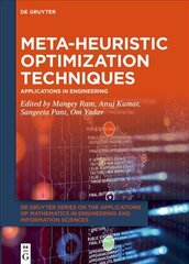 Meta-heuristic Optimization Techniques: Applications in Engineering цена и информация | Книги по экономике | pigu.lt