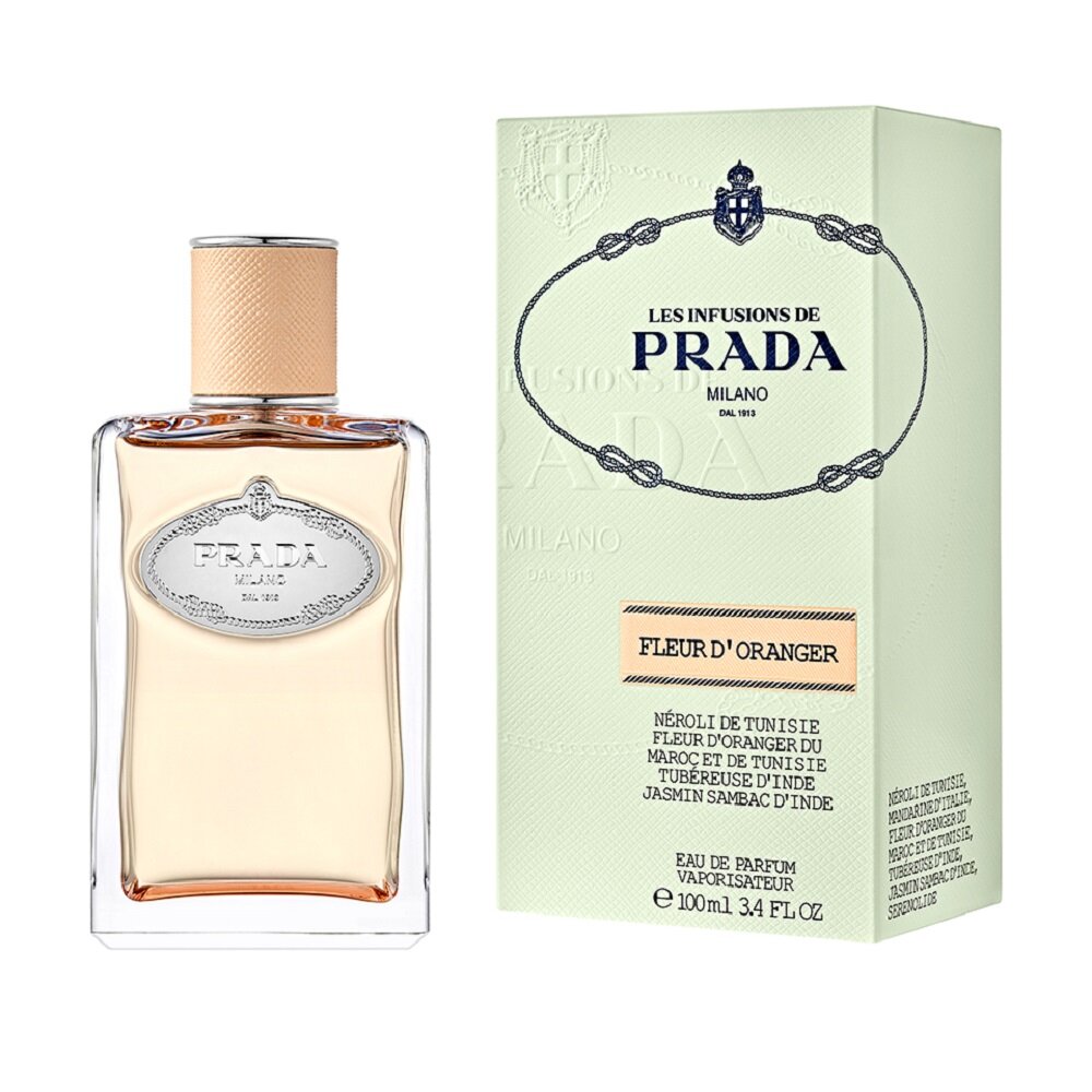 Kvapusis vanduo Prada Infusion De Fleur d'Oranger EDP moterims 100 ml цена и информация | Kvepalai moterims | pigu.lt