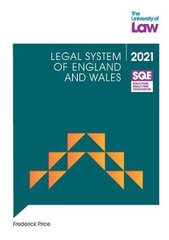 SQE - Legal System of England and Wales цена и информация | Книги по экономике | pigu.lt