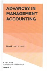 Advances in Management Accounting kaina ir informacija | Ekonomikos knygos | pigu.lt