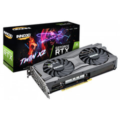 Inno3D GeForce RTX 3060 Twin X2 (N30602-12D6-119032AH) kaina ir informacija | Vaizdo plokštės (GPU) | pigu.lt