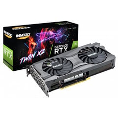 Inno3D GeForce RTX 3060 Twin X2 (N30602-12D6-119032AH) цена и информация | Видеокарты (GPU) | pigu.lt