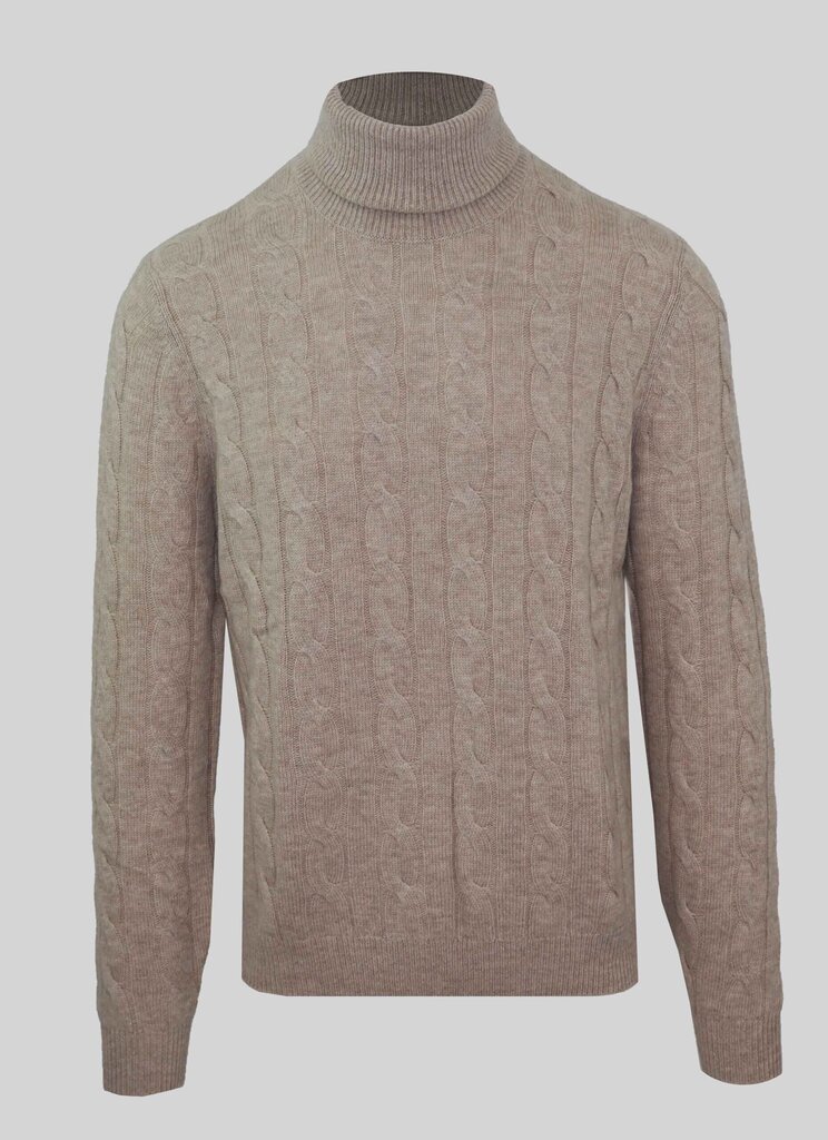 Vyriškas megztinis Malo 130963, smėlio spalvos kaina ir informacija | Megztiniai vyrams | pigu.lt
