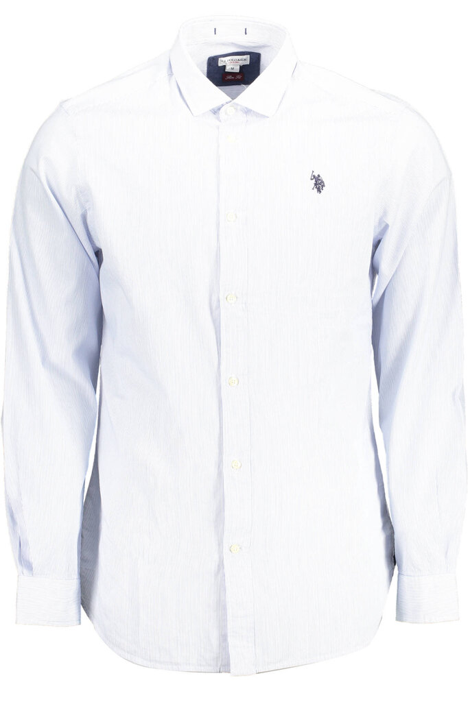 Marškiniai vyrams U.S. Polo, balti цена и информация | Vyriški marškiniai | pigu.lt
