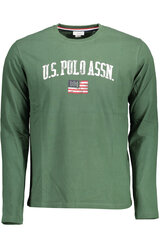 Marškinėliai vyrams U.S. Polo, žali kaina ir informacija | Vyriški marškinėliai | pigu.lt