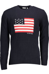 Megztinis vyrams U.S. Polo, mėlynas kaina ir informacija | Megztiniai vyrams | pigu.lt