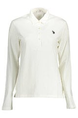 Marškinėliai moterims U.S. Polo, balti цена и информация | Футболка женская | pigu.lt
