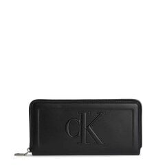 Кошелек для женщин Calvin Klein, черный цена и информация | Женские кошельки, держатели для карточек | pigu.lt