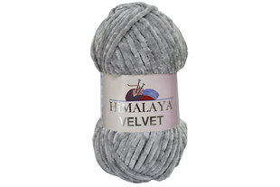 Siūlai Himalaya® Velvet 90057 baltas 100 g, 120 m. kaina ir informacija | Mezgimui | pigu.lt