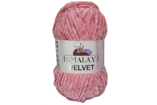 Siūlai Himalaya® Velvet 90046 baltas 100 g, 120 m. цена и информация | Принадлежности для вязания | pigu.lt