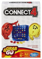 Дорожная игра Собери 4, Hasbro Connect 4 цена и информация | Настольные игры, головоломки | pigu.lt