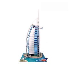 3D dėlionė CubicFun „Viešbutis Burj al-Arab“, 101 detalė kaina ir informacija | CubicFun Vaikams ir kūdikiams | pigu.lt