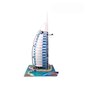 3D dėlionė CubicFun „Viešbutis Burj al-Arab“, 101 detalė kaina ir informacija | Dėlionės (puzzle) | pigu.lt