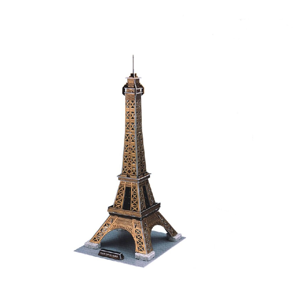 3D dėlionė CubicFun „Eifelio bokštas“, 35 detalės kaina ir informacija | Dėlionės (puzzle) | pigu.lt