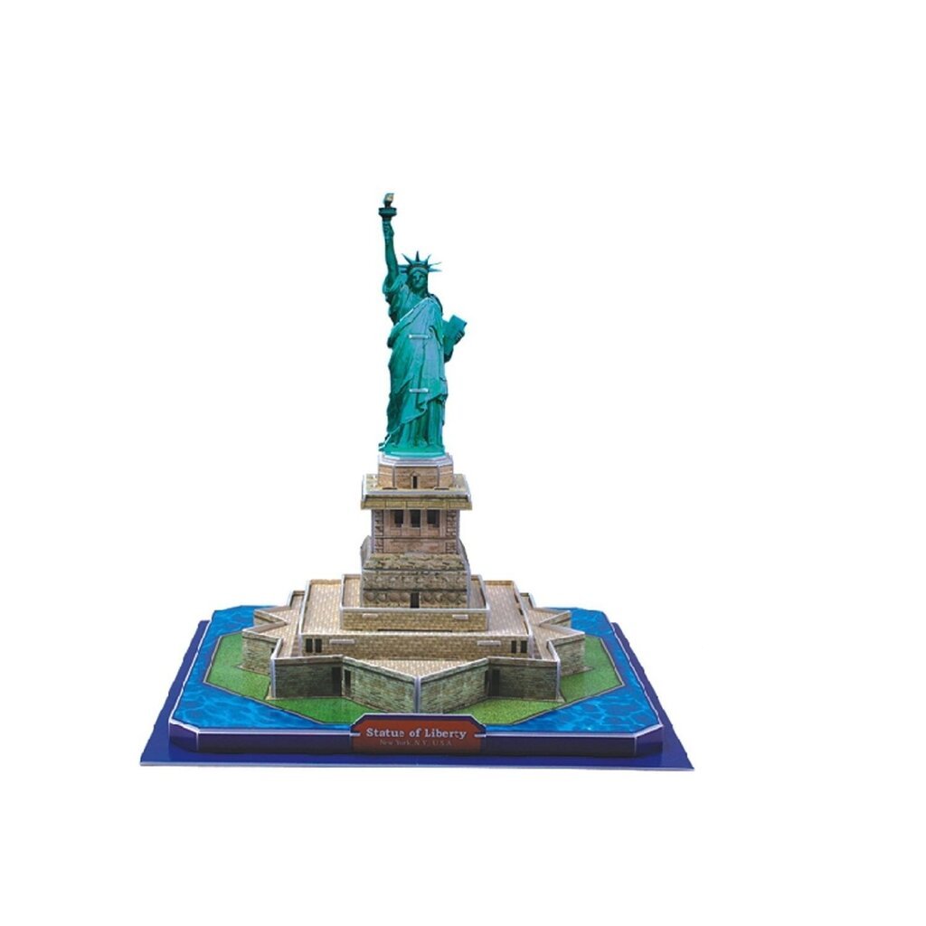 3D dėlionė CubicFun Laisvės statula, 39 d. цена и информация | Dėlionės (puzzle) | pigu.lt
