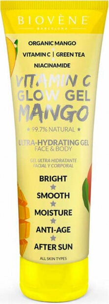 Kūno gelis Biovene Vitamin C Glow Gel Mango, 200 ml цена и информация | Kūno kremai, losjonai | pigu.lt