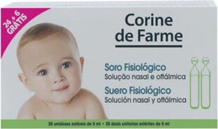 Serumas Corine De Farme Physiological Serum, 30x5ml kaina ir informacija | Kosmetika vaikams ir mamoms | pigu.lt