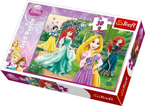 Dėlionė Puzzle "Princesės" Trefl, 30 det. цена и информация | Dėlionės (puzzle) | pigu.lt