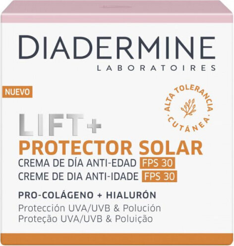 Veido kremas Diadermine Lift + Sun Protect, 50 ml kaina ir informacija | Veido kremai | pigu.lt