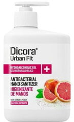 Rankų antibakterinis skystis Dicora Citrus y Peach, 500m kaina ir informacija | Pirmoji pagalba | pigu.lt