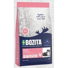 Низкокалорийный сухой корм с курицей Bozita Light Wheat Free для взрослых собак, Z 020041, 10 кг цена и информация | Сухой корм для собак | pigu.lt