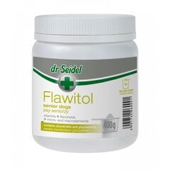 Dr.Seidel Flawitol Senior Dogs, 160 tbl/256g - vyresniems nei 7 metų šunims, Z 290032 kaina ir informacija | Vitaminai, papildai, antiparazitinės priemonės šunims | pigu.lt