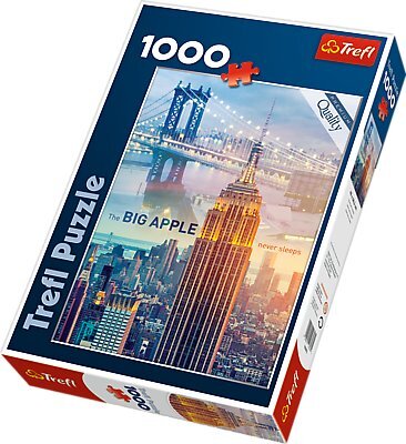 Dėlionė Puzzle "Niujorkas" Trefl, 1000 det. цена и информация | Dėlionės (puzzle) | pigu.lt