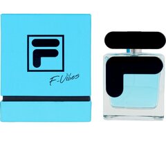 Парфюмированная вода Fila F-Vibes For Man EDP для мужчин, 100мл цена и информация | Мужские духи | pigu.lt