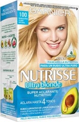Plaukų dažai Garnier Nutrisse Crème Nourishing Color 100 Extra Light Natural Blonde цена и информация | Краска для волос | pigu.lt