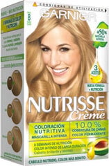 Plaukų dažai Garnier Nutrisse Crème Nourishing Color 8 Clair Blonde kaina ir informacija | Plaukų dažai | pigu.lt