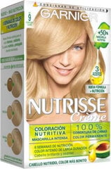 Plaukų dažai Garnier Nutrisse Crème Nourishing Color 9 Very Light Blonde цена и информация | Краска для волос | pigu.lt