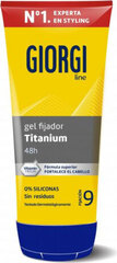 Plaukų formavimo gelis Giorgi Line Absolute TitaniumN9, 240ml цена и информация | Средства для укладки волос | pigu.lt
