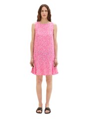 Платье женское Tom Tailor, розовое-пестрое цена и информация | Платья | pigu.lt