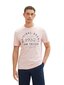 Tom Tailor vyriški marškinėliai, šviesiai rožiniai цена и информация | Vyriški marškinėliai | pigu.lt