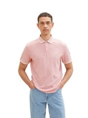 Мужская рубашка-поло Tom Tailor, светло-розовый цвет цена и информация | Мужские футболки | pigu.lt
