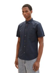 Tom Tailor vyriška palaidinė, tamsiai mėlyna kaina ir informacija | Vyriški marškinėliai | pigu.lt