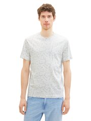 Tom Tailor vyriški marškinėliai, balti kaina ir informacija | Vyriški marškinėliai | pigu.lt