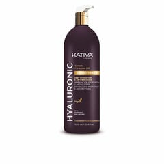 Кондиционер против ломких волос Kativa Hyaluronic Keratin Q10 Anti-Breakage Conditioner, 1000 мл цена и информация | Бальзамы, кондиционеры | pigu.lt