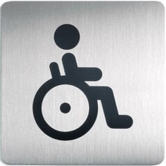 Klijuojama nuorodų lentelė WC neįgaliesiems, 15x15cm, 1vnt цена и информация | Kanceliarinės prekės | pigu.lt