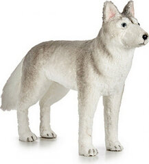 Декор Рождество 87 cm Плюшевая собака Серый Белый цена и информация | Рождественское украшение CA1031, 10 см | pigu.lt