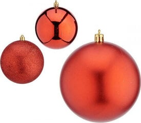 Ёлочные шарики Ø 12 cm 6 штук Серебристый Пластик цена и информация | Рождественское украшение CA1031, 10 см | pigu.lt